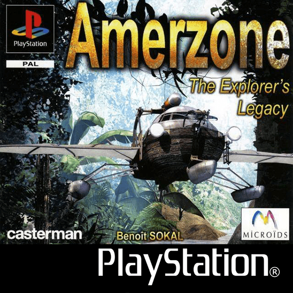 Amerzone The Explorer's Legacy box art for Playstation